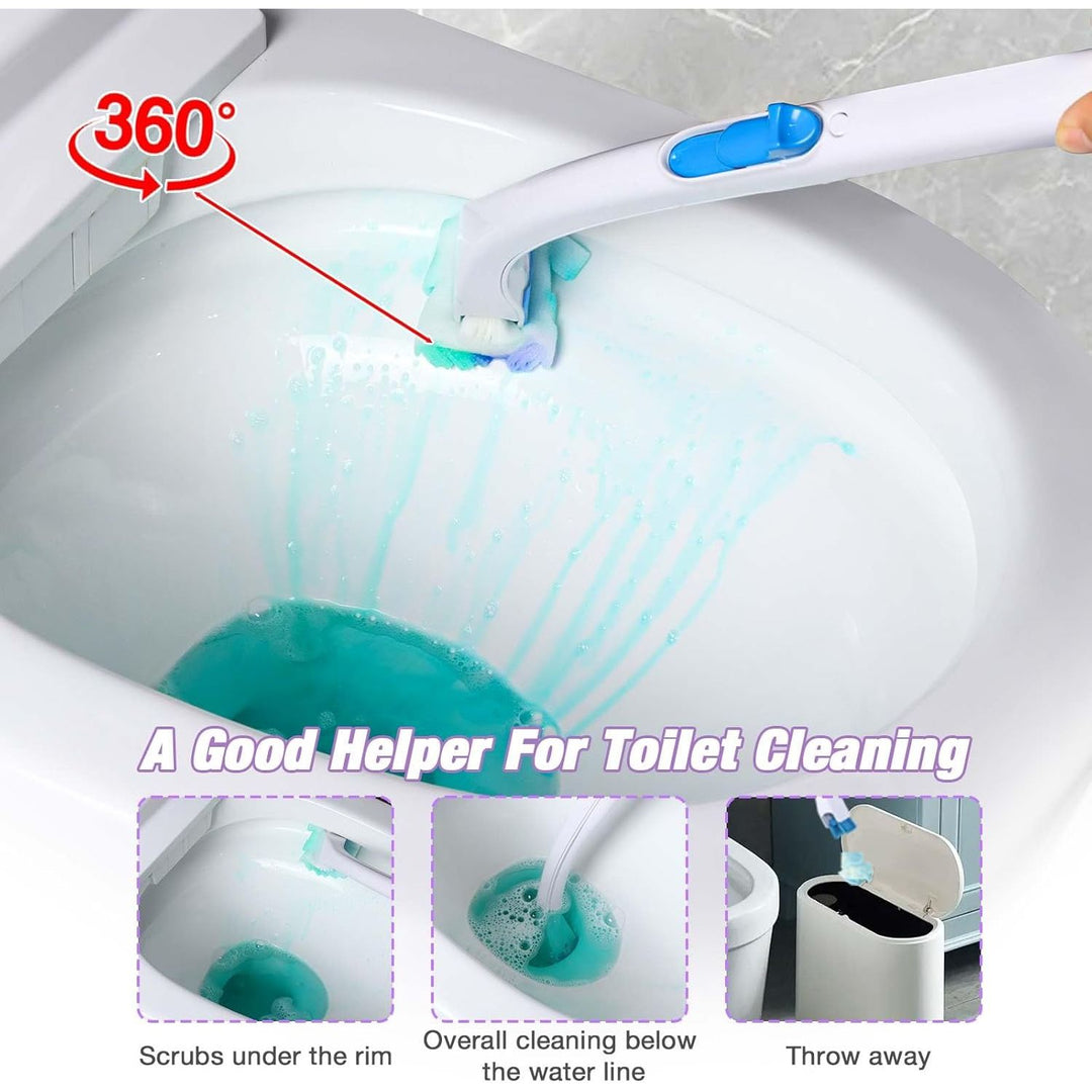 Flushable Toilet Refills with 48ct, Fresh Flushable Toilet Brush Refills For Toilet and Bathroom, Lavender Scent - Just Closeouts Canada Inc.