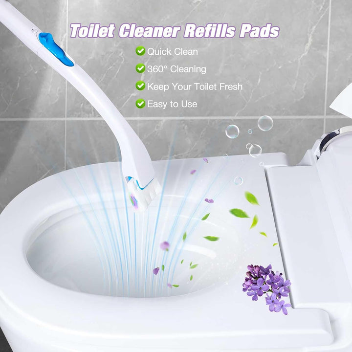 Flushable Toilet Refills with 48ct, Fresh Flushable Toilet Brush Refills For Toilet and Bathroom, Lavender Scent - Just Closeouts Canada Inc.