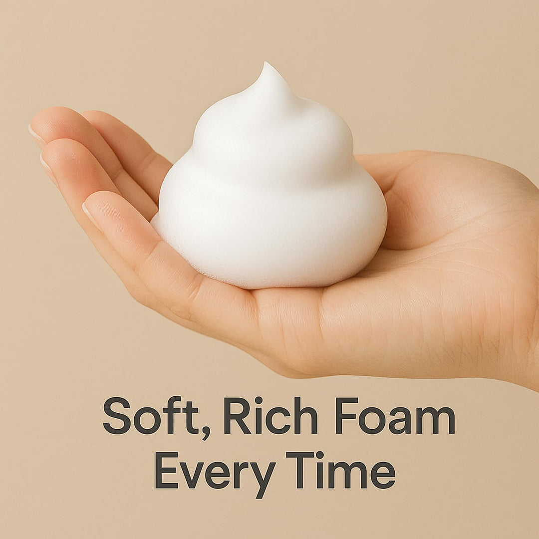 Foaming Soap Dispenser Pump - Bottle for Liquid Soap, 250ml (8.5 oz) Pack of 2 - Just Closeouts Canada Inc.