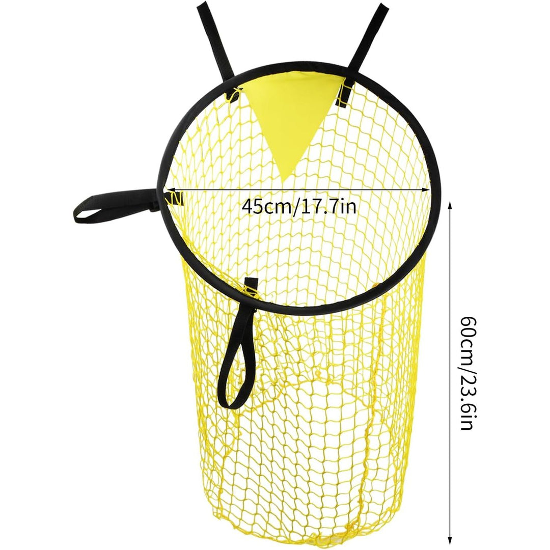 Focenat Football Goal, Soccer Top Bins Target Net, Soccer Target Goal, Football Target Net, Target Goal Net with Adjustable Straps, Football Net for Kids, Adults, Kicking, Shooting - Just Closeouts Canada Inc.