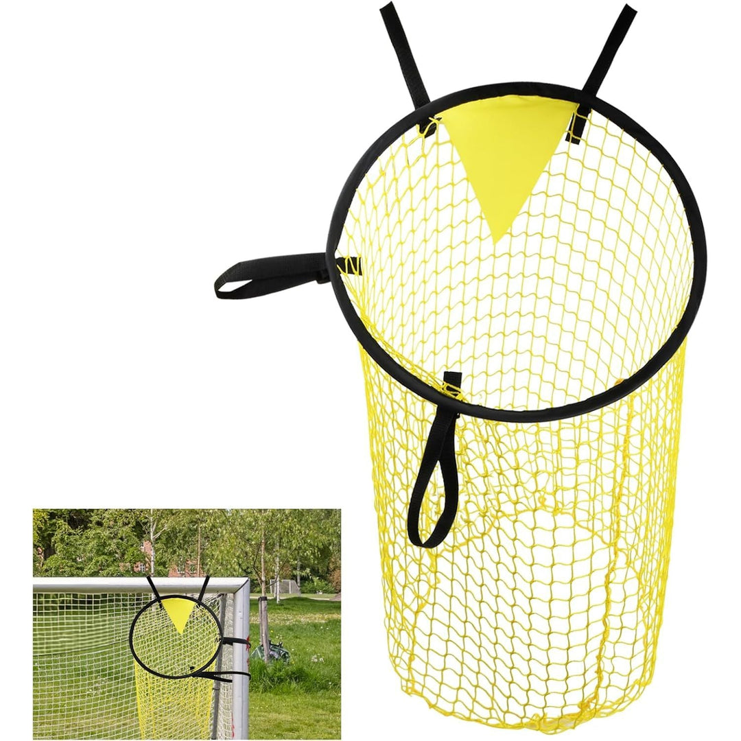 Focenat Football Goal, Soccer Top Bins Target Net, Soccer Target Goal, Football Target Net, Target Goal Net with Adjustable Straps, Football Net for Kids, Adults, Kicking, Shooting - Just Closeouts Canada Inc.
