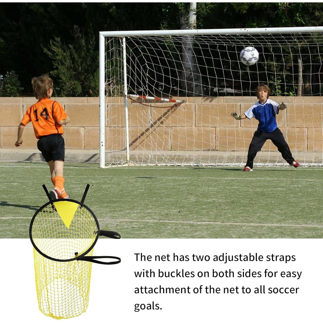 Focenat Football Goal, Soccer Top Bins Target Net, Soccer Target Goal, Football Target Net, Target Goal Net with Adjustable Straps, Football Net for Kids, Adults, Kicking, Shooting - Just Closeouts Canada Inc.