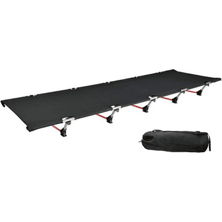 Folding Camping Cot Portable Outdoor Bed Comfortable Sleeping Cots with Storage Bag Fits Single Air Mattress Pad - Just Closeouts Canada Inc.