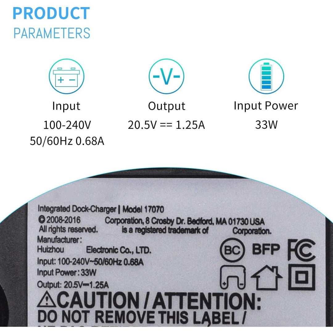 For Roomba Charger, for Roomba Charging Dock, for Roomba Charger Base, Replacement for Roomba Docking Station for Roomba e5 e6 i1 i3 i4 i6 i7 i8 500 600 700 800 900 Series 4452369 ADF - N1 17170 17064 - Just Closeouts Canada Inc.
