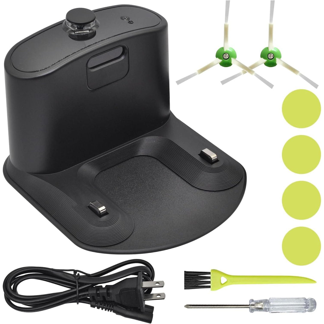 For Roomba Charger, for Roomba Charging Dock, for Roomba Charger Base, Replacement for Roomba Docking Station for Roomba e5 e6 i1 i3 i4 i6 i7 i8 500 600 700 800 900 Series 4452369 ADF - N1 17170 17064 - Just Closeouts Canada Inc.