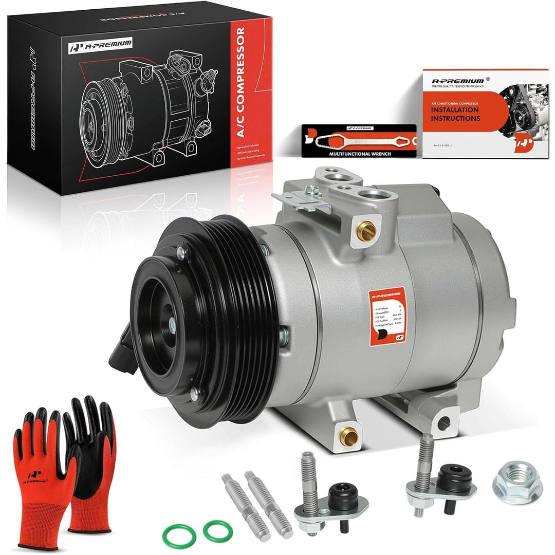 Ford Super Duty & F-Series A/C Compressor with Clutch — HCC-RS20 - Just Closeouts Canada Inc.