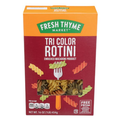 Fresh Thyme Tri Color Rotini Pasta - 454g - Just Closeouts Canada Inc.841330125311