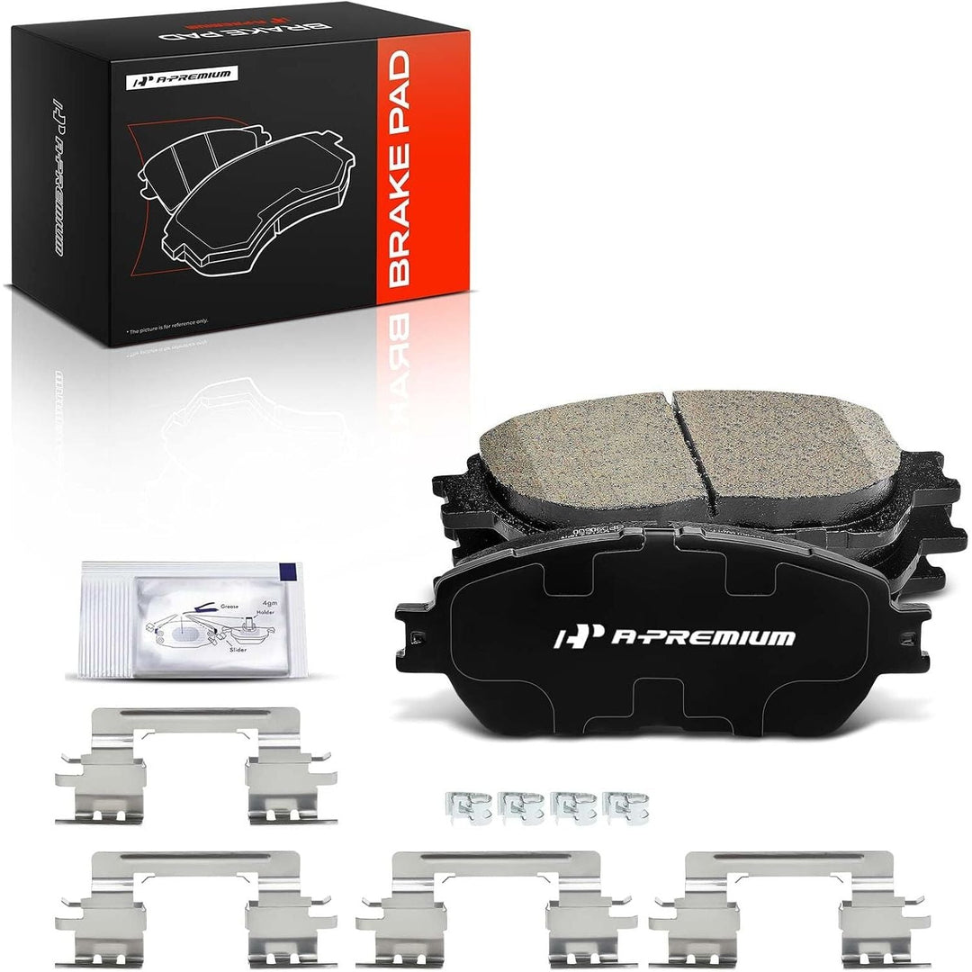 Front Ceramic Brake Pad Set for Toyota & Lexus, 4 Pads - Just Closeouts Canada Inc.