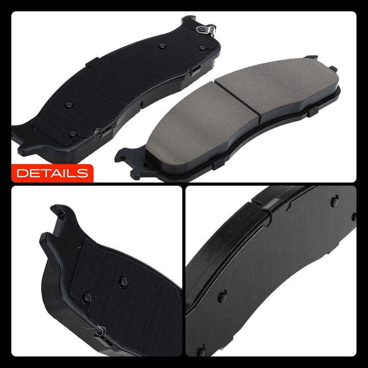 Front Ceramic Brake Pads for Ram 1500 Mega Cab & 2500/3500, 4-Piece - Just Closeouts Canada Inc.