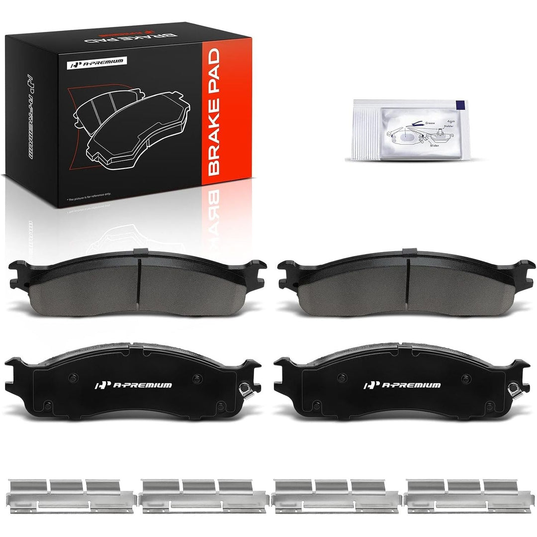 Front Ceramic Brake Pads for Ram 1500 Mega Cab & 2500/3500, 4-Piece - Just Closeouts Canada Inc.