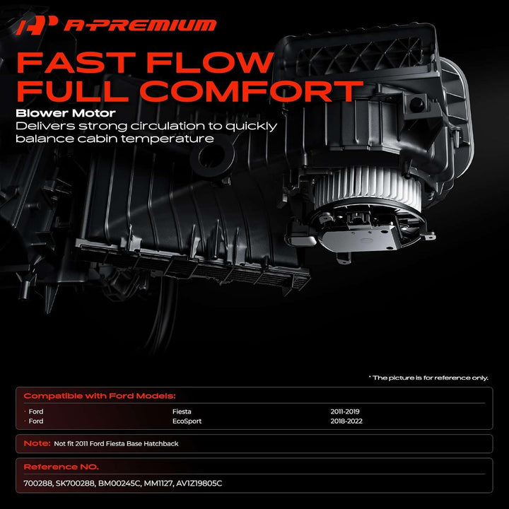 Front HVAC Blower Motor with Fan Cage for Fiesta & EcoSport - Just Closeouts Canada Inc.
