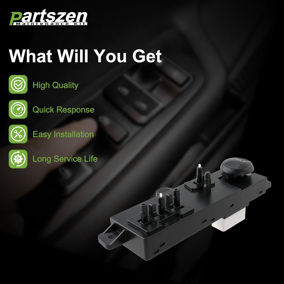 Front-Left Power Seat Switch for Hyundai Sonata / Tucson, 16-Pin - Just Closeouts Canada Inc.