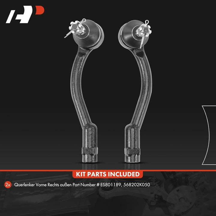 Front Outer Tie Rod End Pair for Soul 2010–2013 - Just Closeouts Canada Inc.