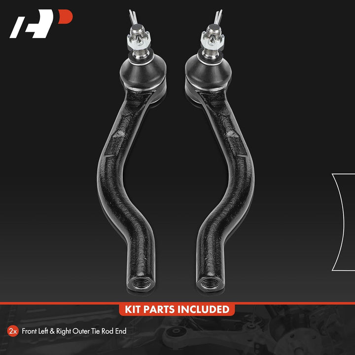 Front Outer Tie Rod Ends for Honda Civic 2016–2021 and Insight 2019–2022, Pair - Just Closeouts Canada Inc.