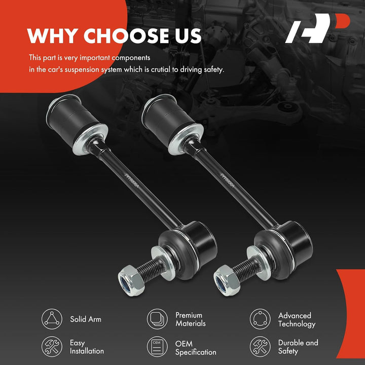 Front Sway Bar Link Pair for Toyota Tacoma, Tundra & 4Runner - Just Closeouts Canada Inc.