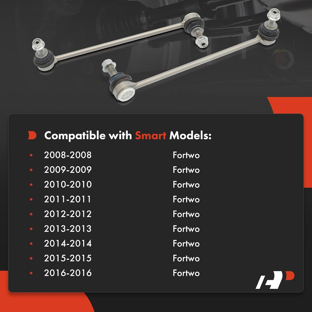Front Sway Bar Links, Pair for Smart Fortwo 2008–2016 - Just Closeouts Canada Inc.