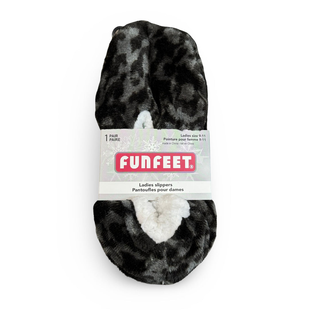 Funfeet Ladies Slippers, Size 9 - 11, 1 Pair - Just Closeouts Canada Inc.629284122651