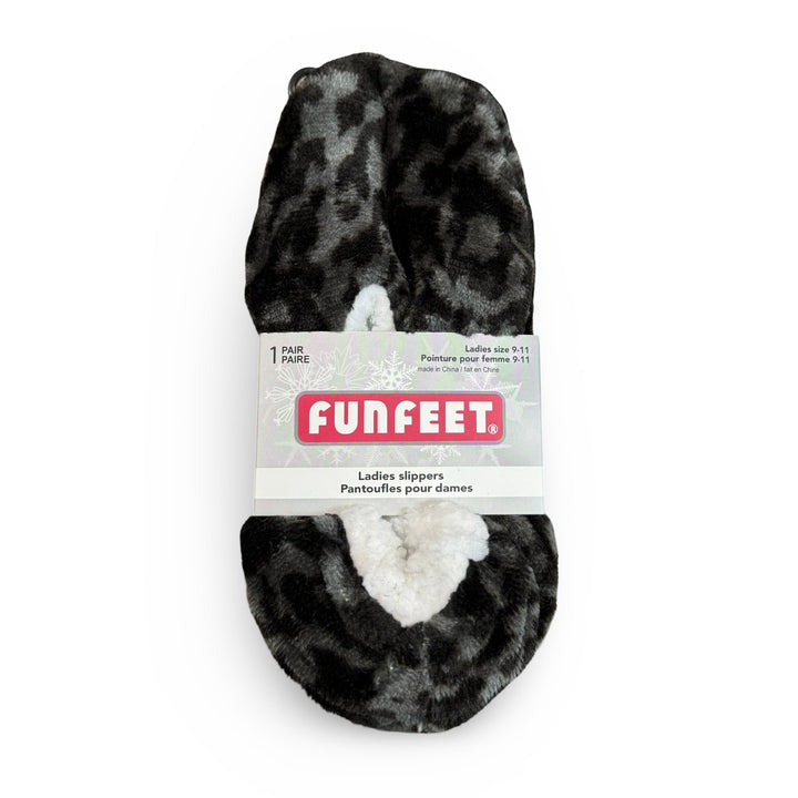 Funfeet Ladies Slippers, Size 9 - 11, 1 Pair - Just Closeouts Canada Inc.629284122651