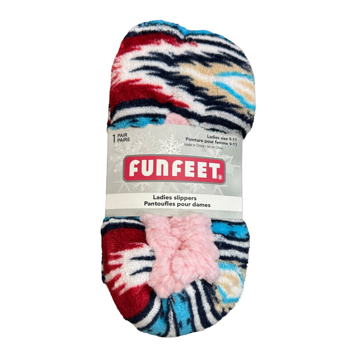 Funfeet Ladies Slippers, Size 9 - 11, 1 Pair - Just Closeouts Canada Inc.629284122651