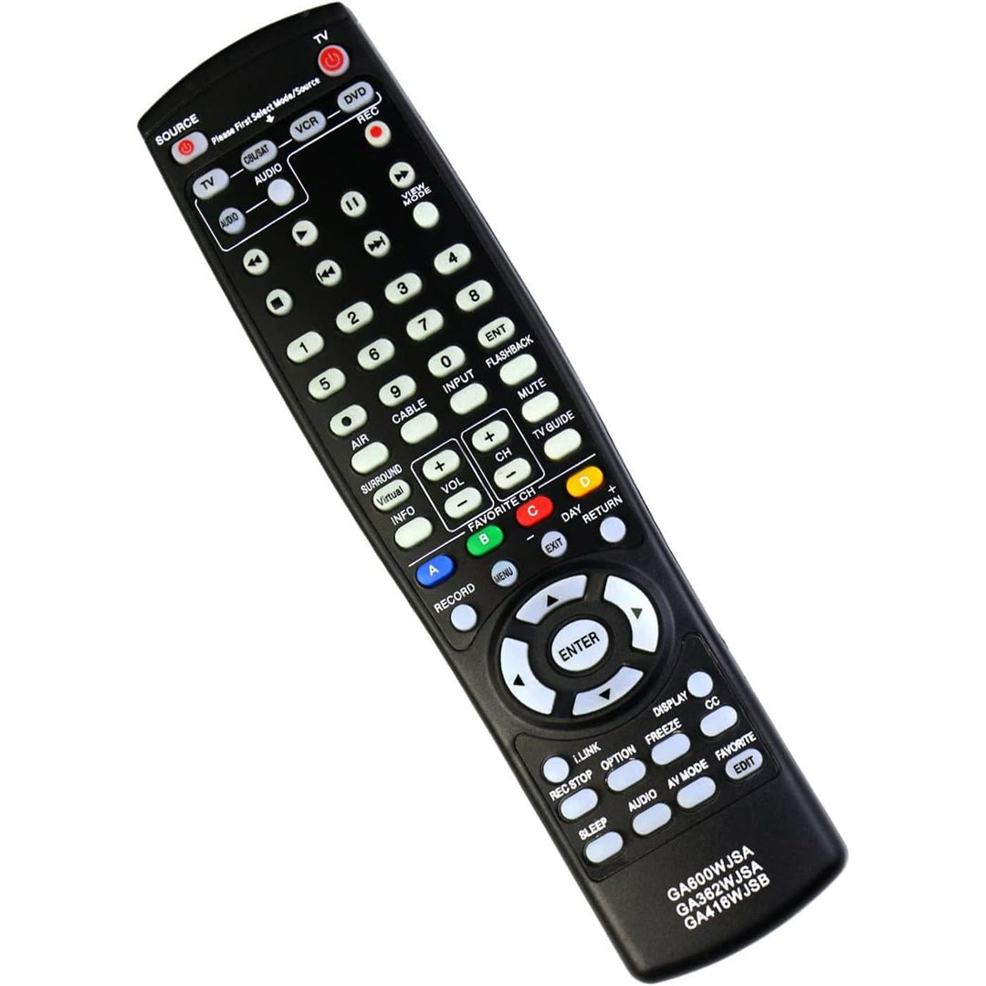 GA600WJSA / GA362WJSA / GA416WJSB Replacement Remote for Sharp TVs - Just Closeouts Canada Inc.