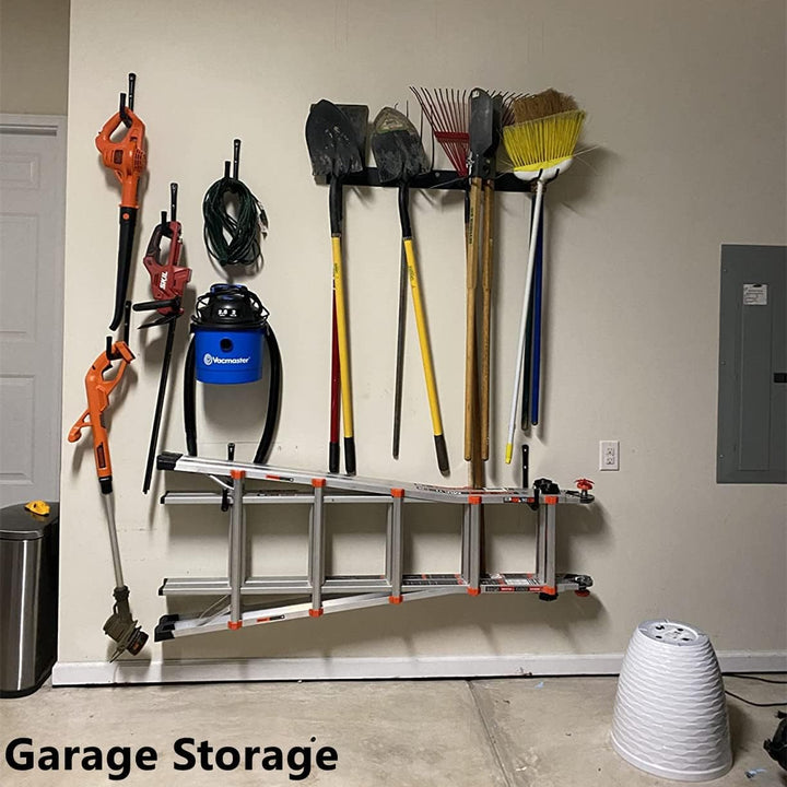 Garage Storage Heavy Duty Utility Hooks, 12 Inch Wall Mount Storage Hanger Organizer for Hanging Tool, Chairs, Hoses, Ladder, Bulk Items, Ropes, Bike - Just Closeouts Canada Inc.