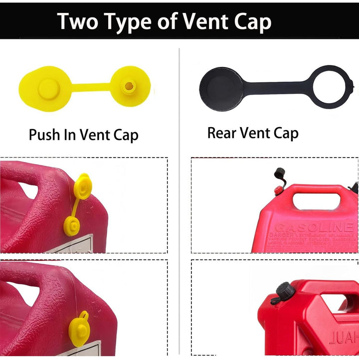 Gas Can Spout Replacement Flexible Fuel Nozzle with Gasket Vent Cap for Most of Gas Can Cotainer 1 2 5 Gallon - Just Closeouts Canada Inc.X004PKPLG5
