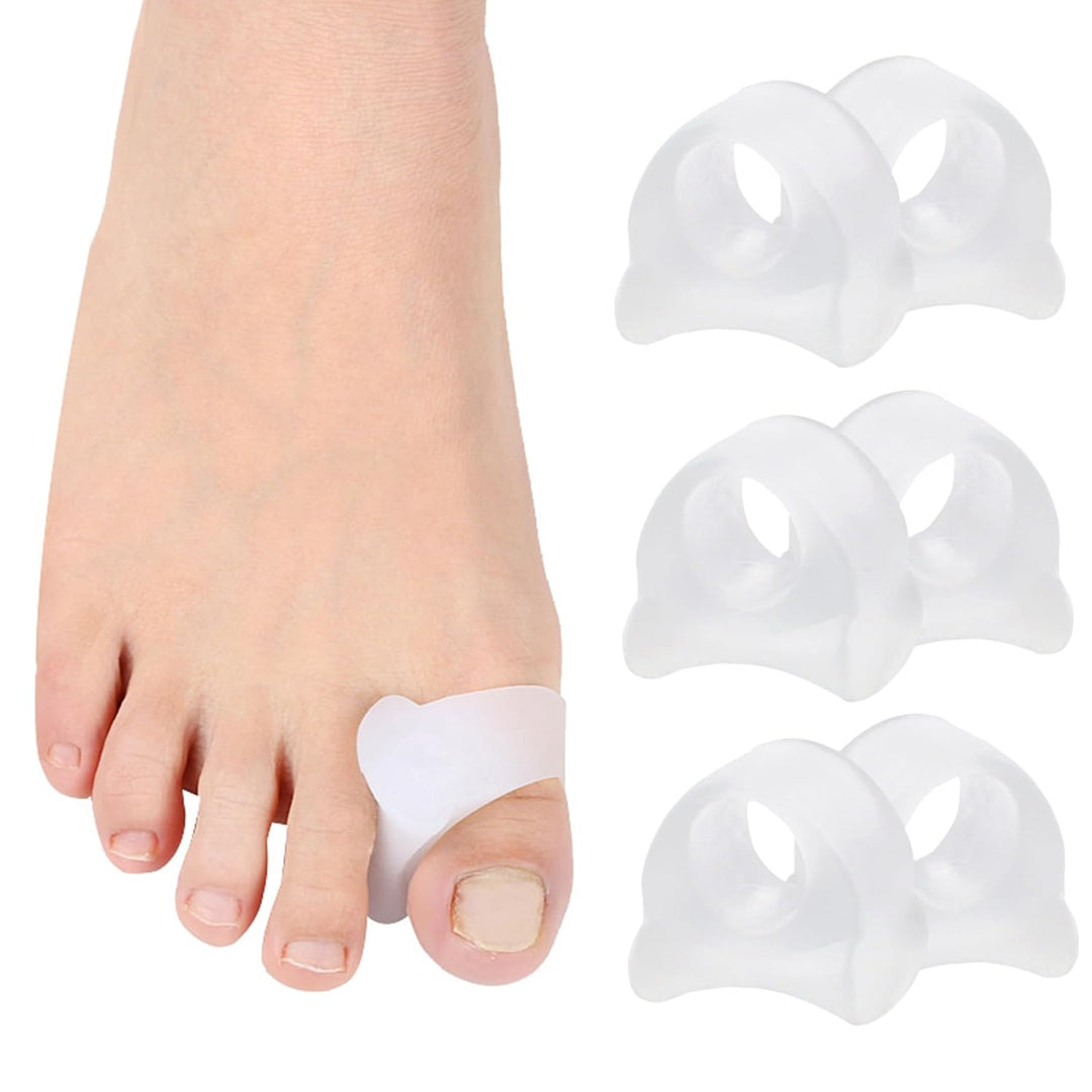 Gel Toe Spacers 12pcs, Toe Separators for Men and Women, Toe Straightener Toe Spreaders Correct Bunion Hammer toe Overlapping Toes - Just Closeouts Canada Inc.