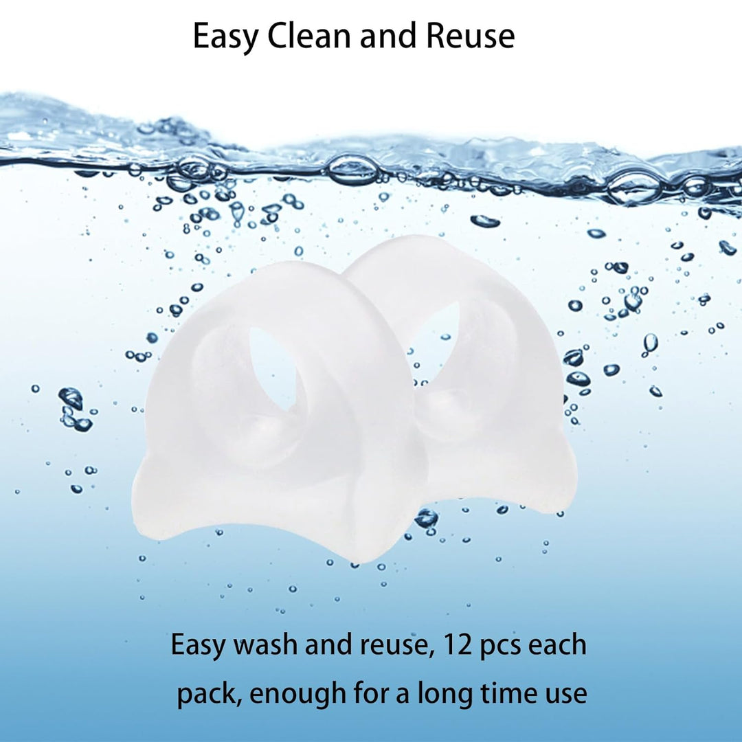 Gel Toe Spacers 12pcs, Toe Separators for Men and Women, Toe Straightener Toe Spreaders Correct Bunion Hammer toe Overlapping Toes - Just Closeouts Canada Inc.