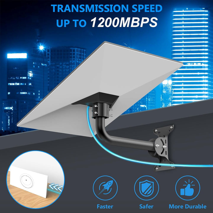 Gen 3 Cable for Starlink, 32.8FT/10M Cable for Starlink Gen 3 Replacement Standard V3 Cable Waterproof Starlink Ethernet Cable Gen 3 - Just Closeouts Canada Inc.