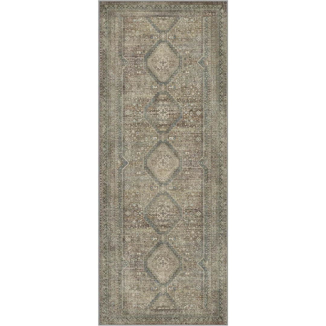 GENIMO Runner Rug 2x7, Machine Washable Hallway Runner Rugs, Non Slip Low Pile Carpet Runner for Living Room, Entryway, Bedroom, Kitchen and Hall,Passage - Just Closeouts Canada Inc.