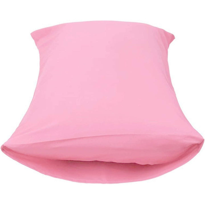 Ghooss Pink Bed Sheet Set with Deep Pocket,Super Soft Microfiber Bedding - Breathable,Warm,Wrinkle,Fade Free,Hypoallergenic 4 Piece Bedding Sheet Sets(Queen,Pink) - Just Closeouts Canada Inc.