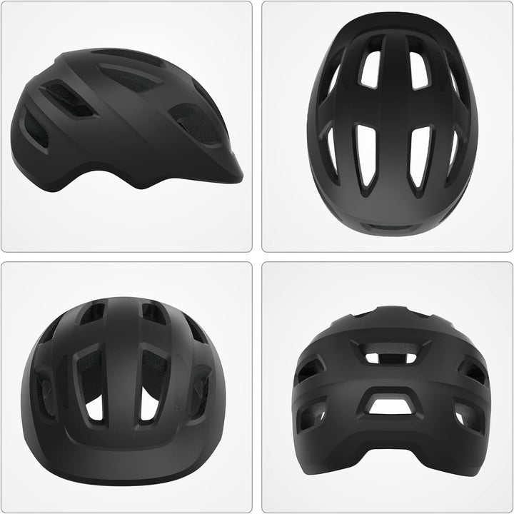 GLAF Toddler Helmet Kids Bike Helmet Infant Helmet for Girls Boys Youth Helmet Ventilation Baby Adjustable Helmet Skateboard Helmet for 12 Months and Older - XS BLACK - Just Closeouts Canada Inc.