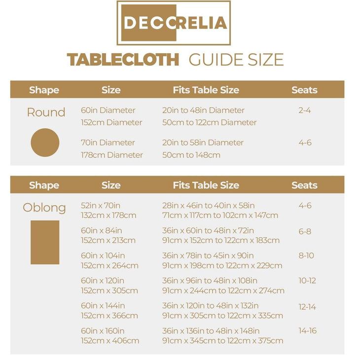 Gold Floral Table Cloths Rectangular 60 x 84 Inch (6-8 Seats), Waterproof 100% Polyester Washable Damask Tablecloth Covers for Dining Kitchen Buffet Table, Wedding Indoor Outdoor Party - Just Closeouts Canada Inc.X004O3PFBJ