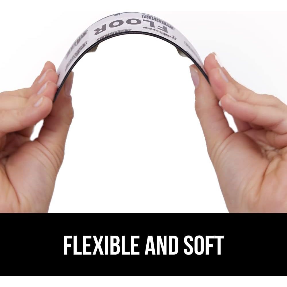 GORILLA GRIP Patent Pending Rug Gripper Pads, Keep Area Rugs Corners from Curling and Bunching, Reusable Dual - Sided Flexible Sticky Pad, Grips Floor and Holds Carpet in Place on Hardwood Floors 8 Pack - Just Closeouts Canada Inc.