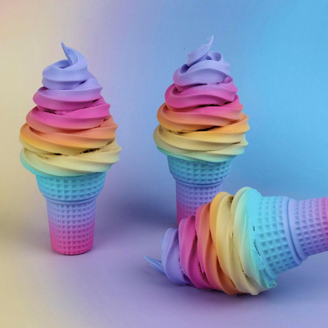 Gradient Matte PLA Filament, Multicolor Gradient Matte Pastel Rainbow 1.75mm 3D Printing Filament, 3D Printer PLA Filament, Fit Most FDM 3D Printers, 1kg Spool (2.2lbs) - Just Closeouts Canada Inc.PA04029