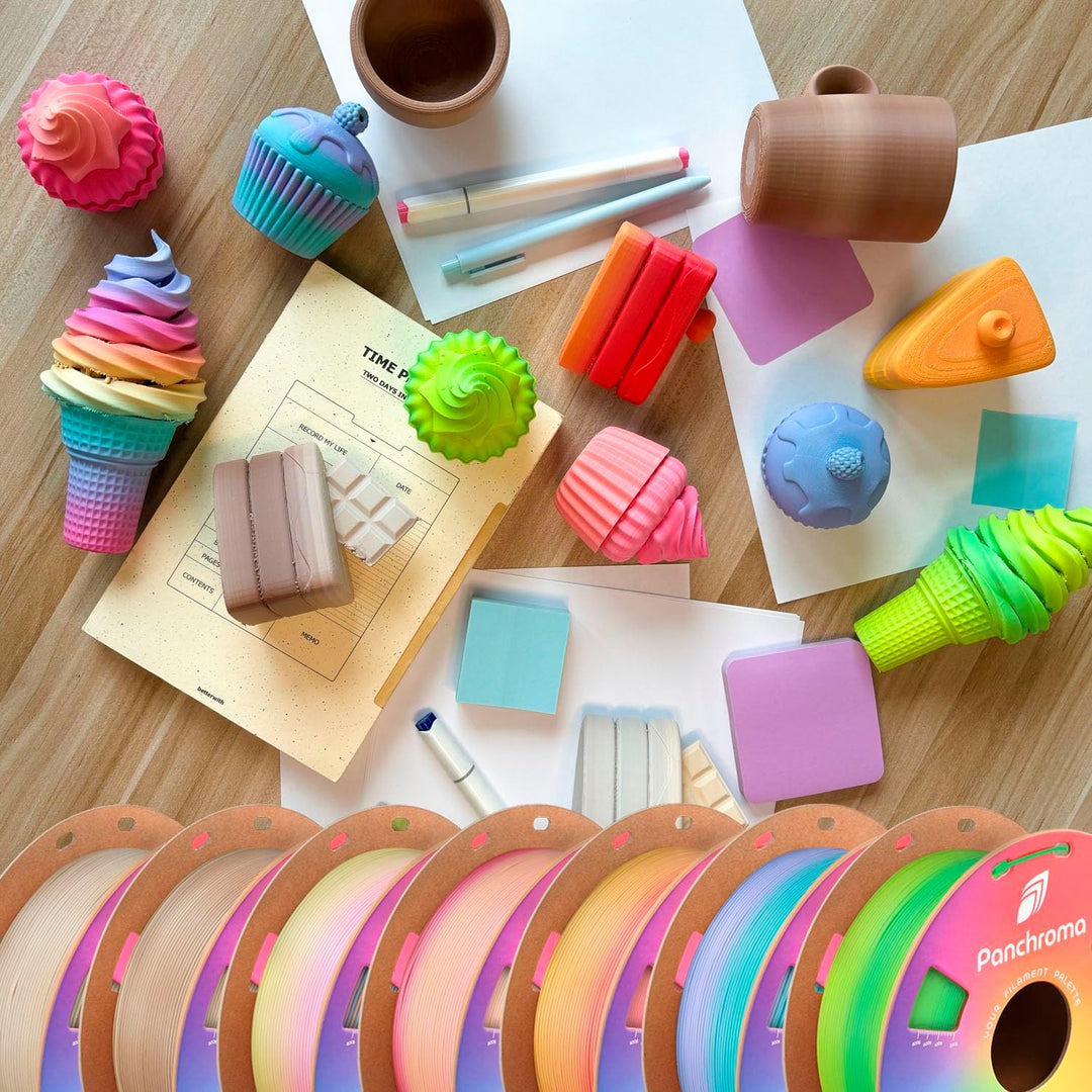 Gradient Matte PLA Filament, Multicolor Gradient Matte Pastel Rainbow 1.75mm 3D Printing Filament, 3D Printer PLA Filament, Fit Most FDM 3D Printers, 1kg Spool (2.2lbs) - Just Closeouts Canada Inc.PA04029