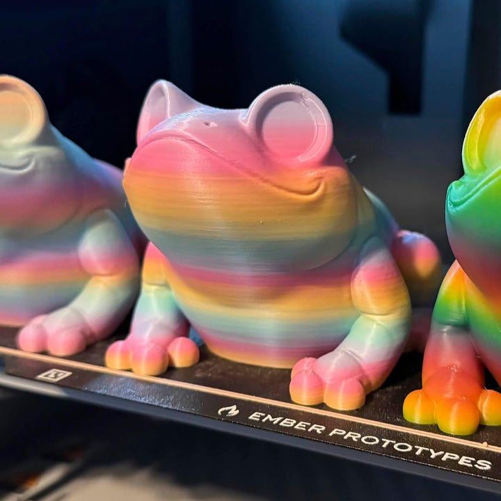 Gradient Satin Rainbow 3D Printer PLA Filament 1.75mm, Multicolor 3D Printing PLA Filament, 1kg Spool (2.2lbs) - Just Closeouts Canada Inc.CA05001