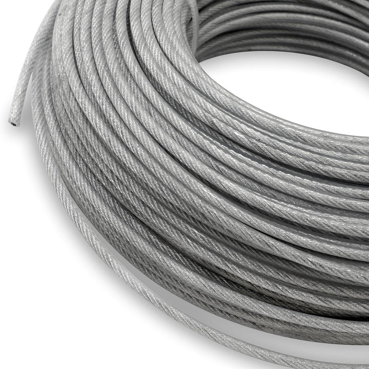 Grass Trimmer Line Nylon Steel Fil Coupe Bordures 0.095'' 164ft/50m Round String Trimmer Spool Replacement, fil de Coupe Bordure Acier for Gardens and Lawns - Just Closeouts Canada Inc.