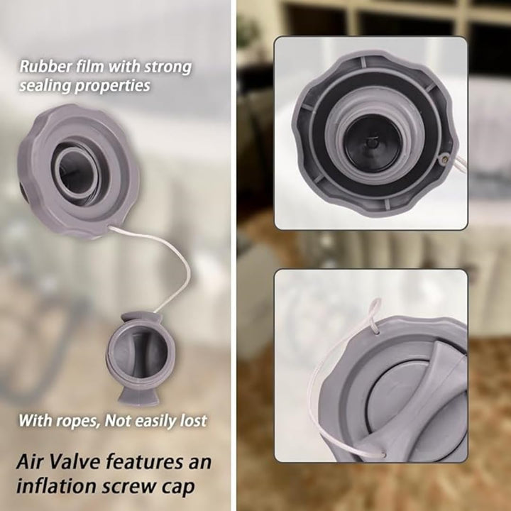Gray P05767 One-Way Air Valve Cap for Inflatable Hot Tubs - Just Closeouts Canada Inc.