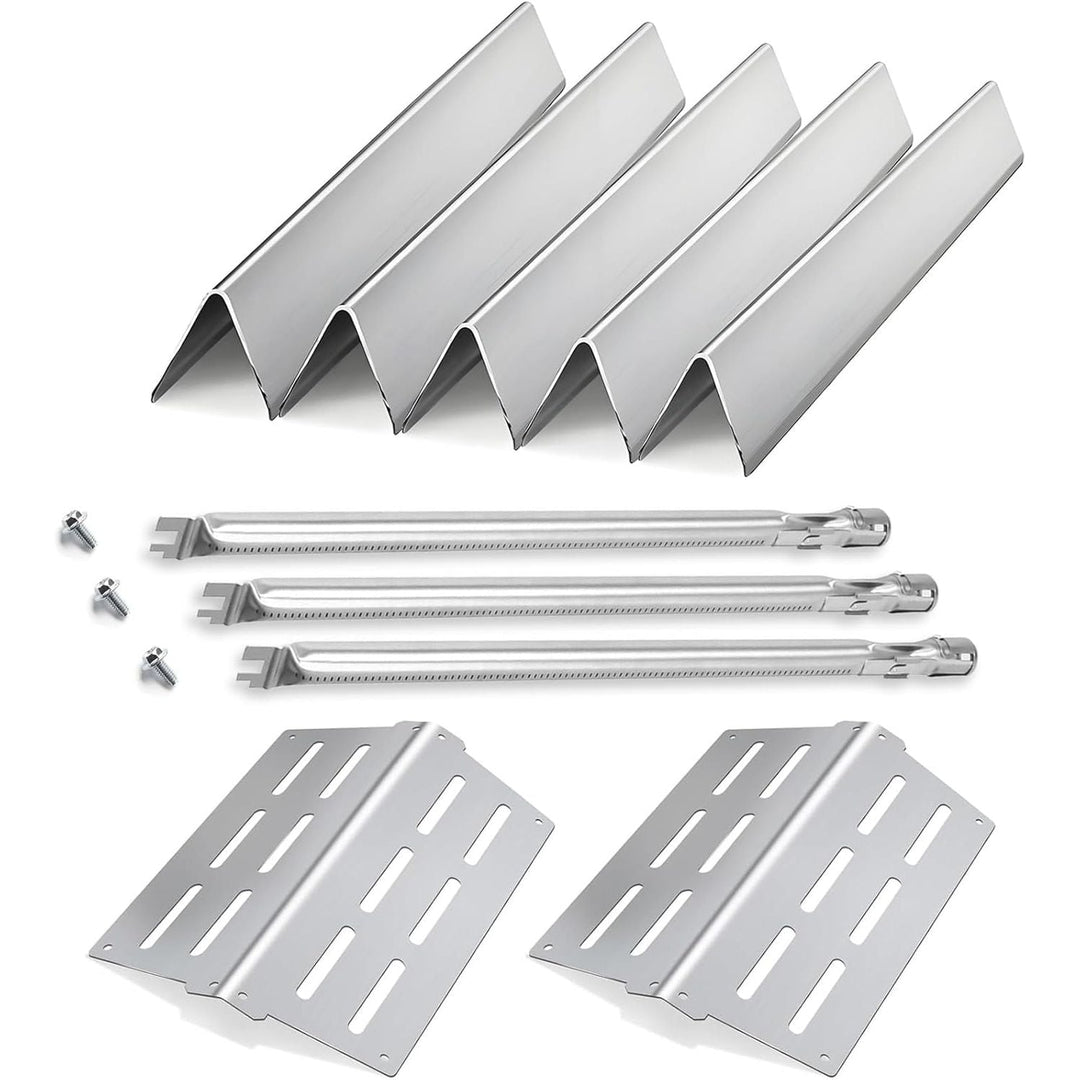 Grill Parts for Weber Genesis 300 Gas Grill Replacement Parts Kit Weber Genesis E310 E320 E330 EP310 EP320 EP330, Flavorizer Bars Heat Deflector Burner Tube Set for Weber Accessory 7620 7622 62752 - Just Closeouts Canada Inc.