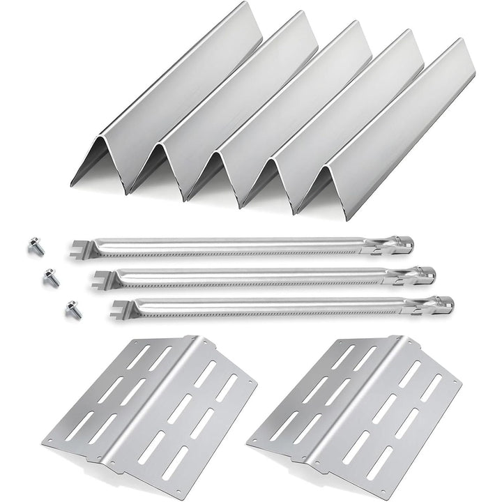 Grill Parts for Weber Genesis 300 Gas Grill Replacement Parts Kit Weber Genesis E310 E320 E330 EP310 EP320 EP330, Flavorizer Bars Heat Deflector Burner Tube Set for Weber Accessory 7620 7622 62752 - Just Closeouts Canada Inc.