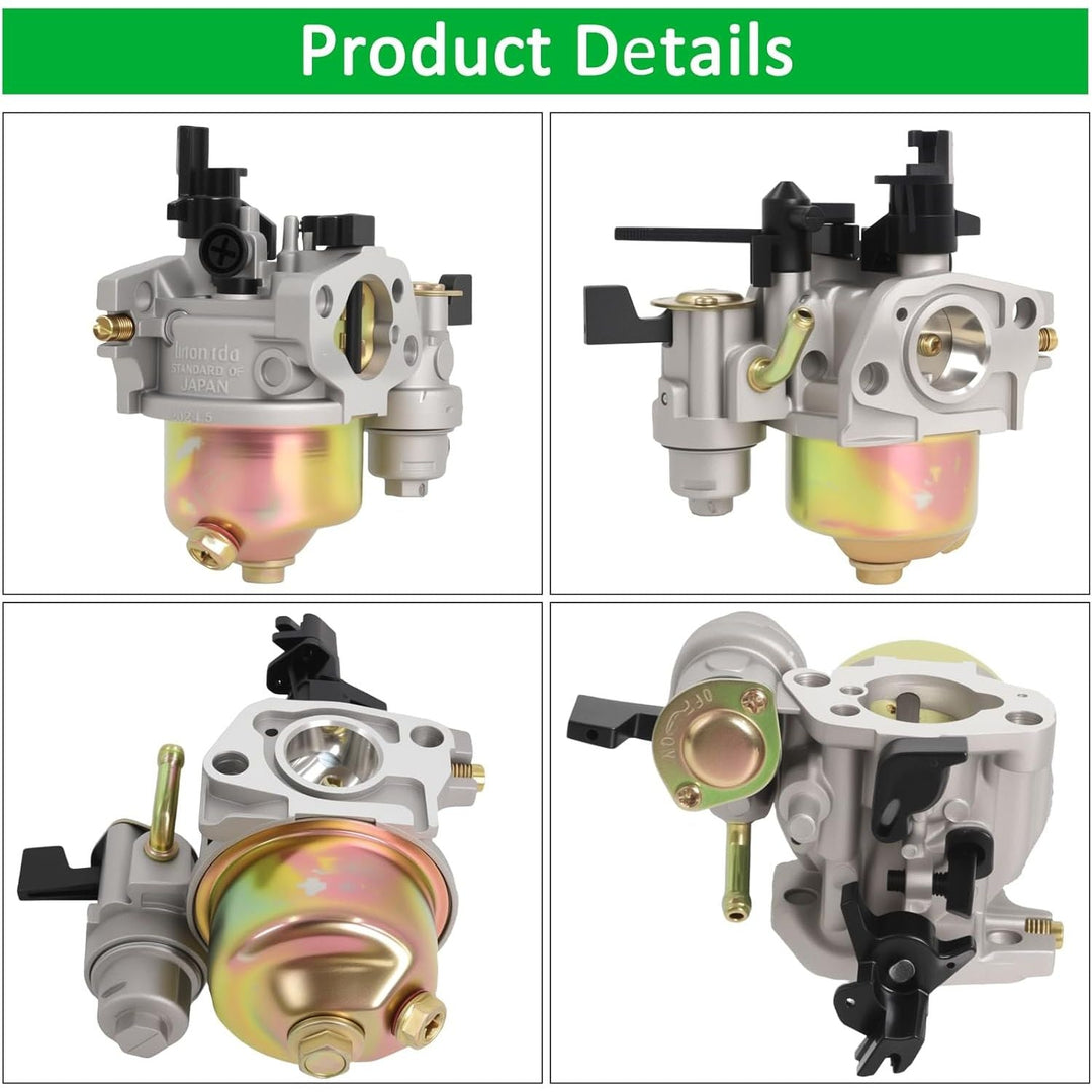 GX160 Carburetor Replacement Compatible with Honda GX120 GX140 GX168 GX200 5.5HP 6.5HP Generator Engine with Gaskets Replaces 16100-ZH8-W61 16100-ZH7-W51 - Just Closeouts Canada Inc.