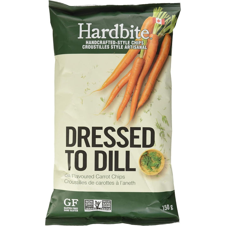 Hardbite Dressed to Dill Carrot Chips, 150g - Just Closeouts Canada Inc.