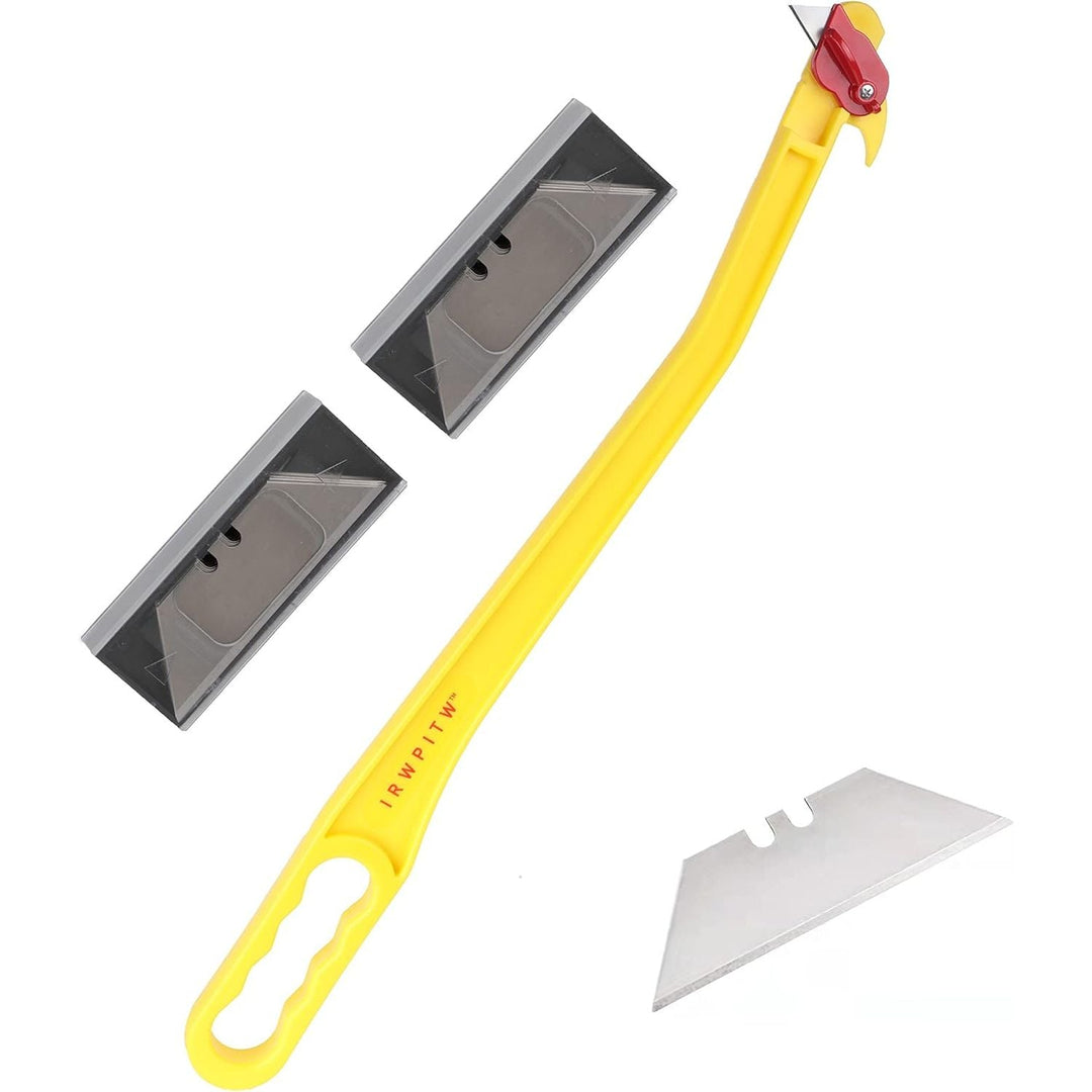 Hay Knife, 29" Hayknife and 20 Blades, Net Wrap & Baling Twine Cutter, Open Big Hay Bale Tool, Cutting Round Hay Net, Cut Mesh, Hay String, Livestock Farmer Knife for Horse Cow Goat Cattle Farm - Just Closeouts Canada Inc.