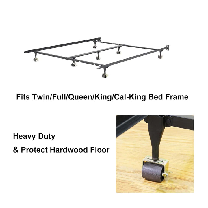 Heavy Duty Bed Frame Wheels, Replacement Wheels for Bed Frame. Replacement Bed Frame Casters Rollers. Set of 4 Locking - Just Closeouts Canada Inc.