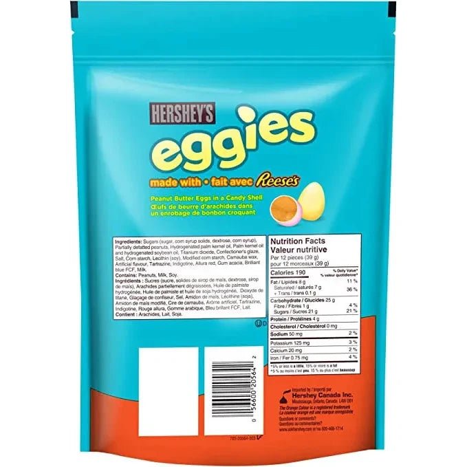 Hershey's Eggies Made With Reese's Peanut Butter, 900g - Just Closeouts Canada Inc.056600205642