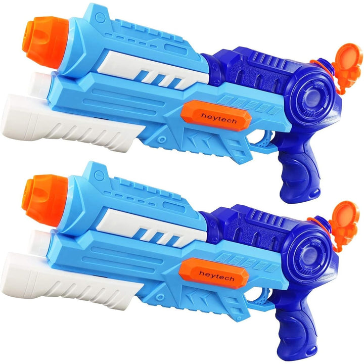 Heytech 2 Pack Super Water Gun 1200CC High Capacity Water Soaker Blaster - Just Closeouts Canada Inc.