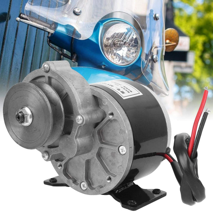 High Efficiency 12V 250W Pure Copper Motor, Belt Pulley Geared Motor Accessory, Brushed Motors Reductor with 9 Tooth Sprocket, for E Bike Bicycle Scooter - Just Closeouts Canada Inc.X004FHTP6P