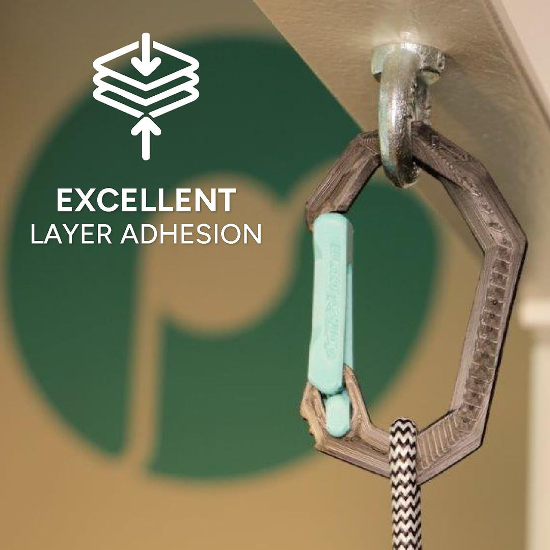 High Speed PLA Pro Filament 1.75mm, Orange PolySonic PLA Pro 3D Printing Filament 1kg - Stronger Fast Printing 3D Printer Filament Compatible with Most Printers - Just Closeouts Canada Inc.PA12007