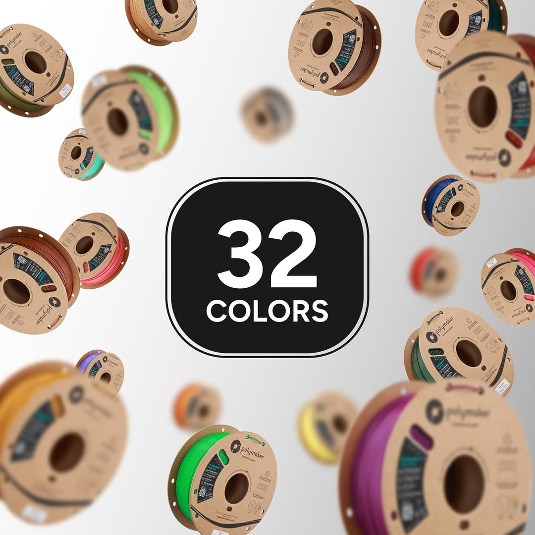 High Speed PLA Pro Filament 1.75mm, Orange PolySonic PLA Pro 3D Printing Filament 1kg - Stronger Fast Printing 3D Printer Filament Compatible with Most Printers - Just Closeouts Canada Inc.PA12007